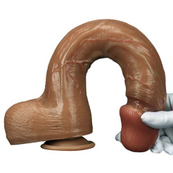 RealCockz Gode Realdong 27 x 5.3cm Marron